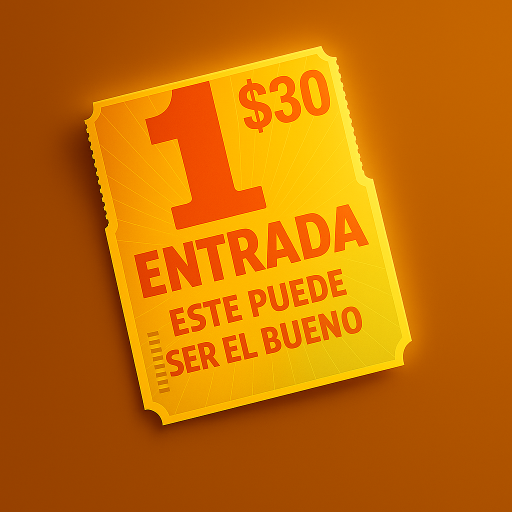 1 Entrada Oficial al Sorteo